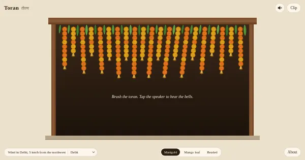 Screenshot of toran