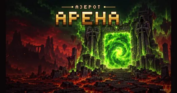 Screenshot of duel arena