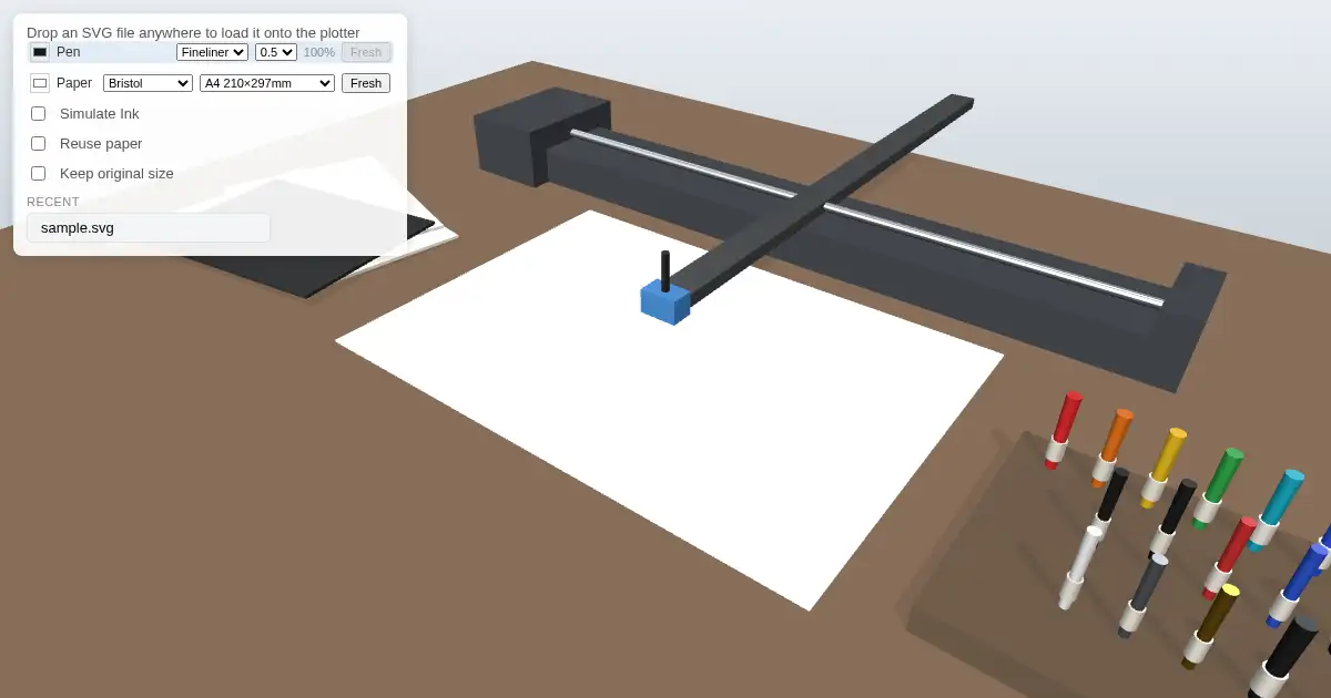Screenshot of VirtualPlotter