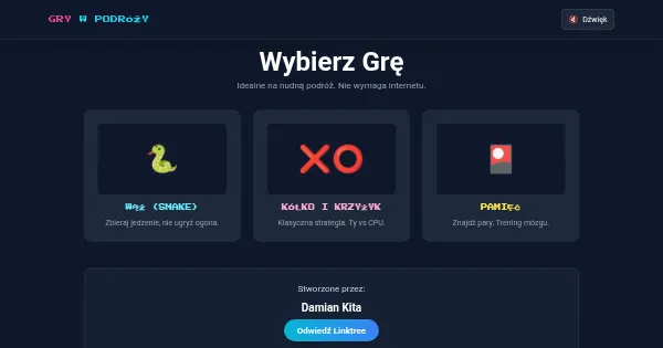 Screenshot of gry w podrozy