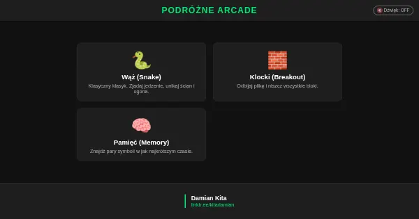 Screenshot of podrozne arcade