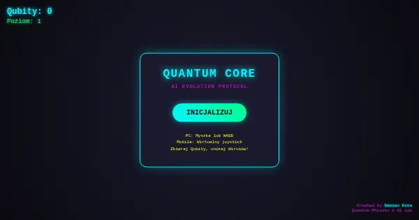 Screenshot of quantum ai browser game
