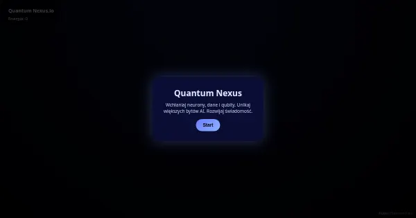 Screenshot of quantum nexus
