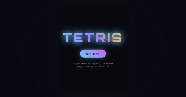Screenshot of tetris