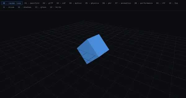 Screenshot of stereo lab