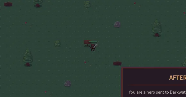 Screenshot of aftermath