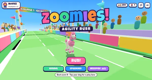 Screenshot of zoomies agility rush