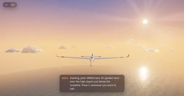 Screenshot of driftwing