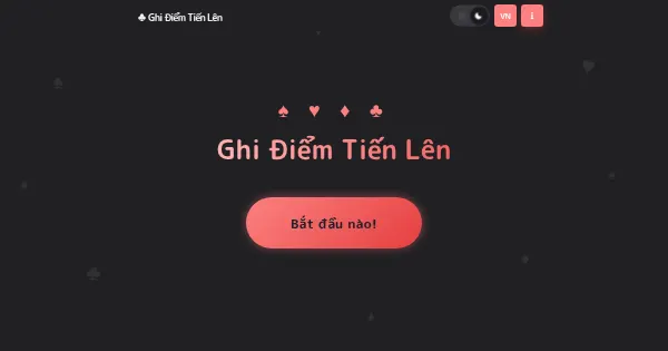 Screenshot of VN card score