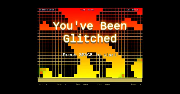 Screenshot of you ve been glitched