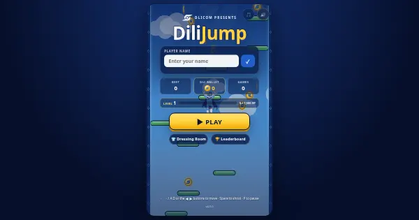 Screenshot of DiliJump