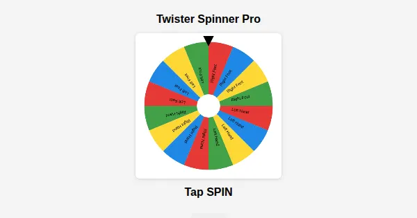 Screenshot of twister