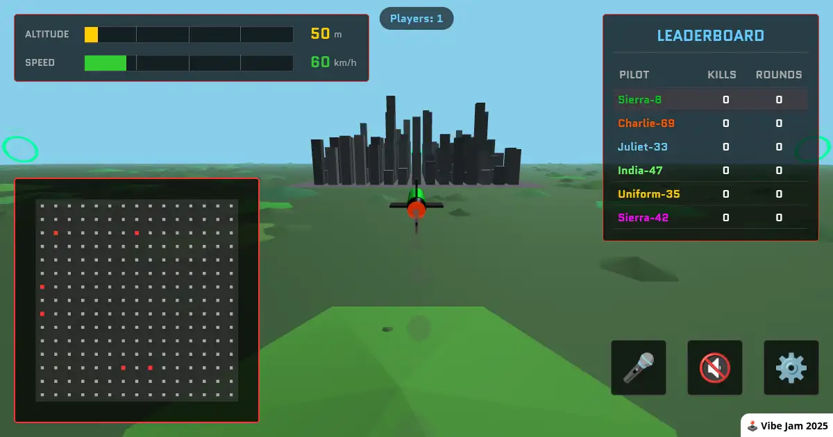 Screenshot of vibe missile