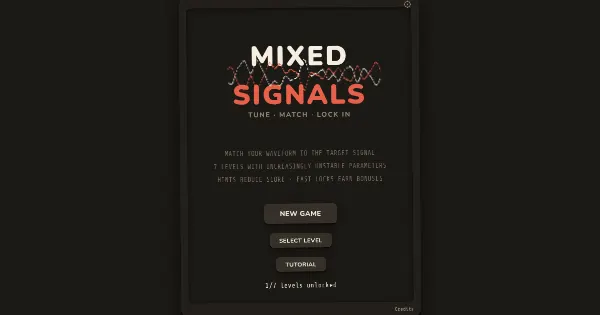 Screenshot of mixedsignals