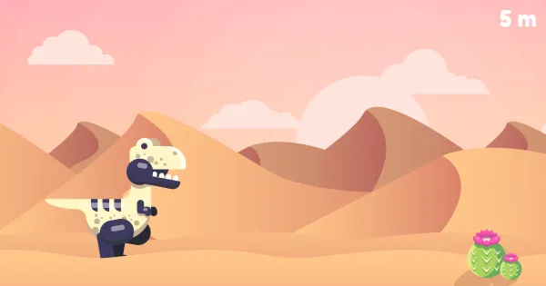 Screenshot of Chrome Offline Game