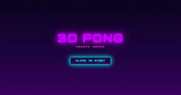 Screenshot of squash arena