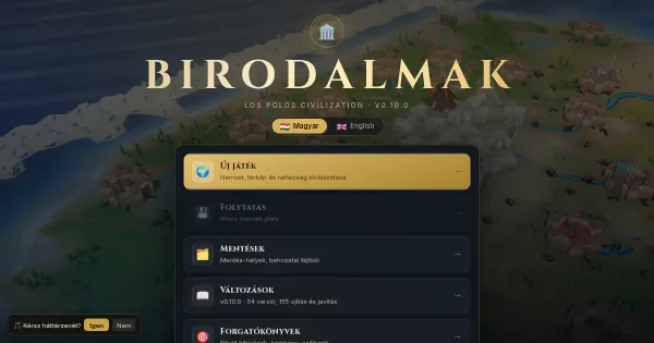 Screenshot of birodalmak