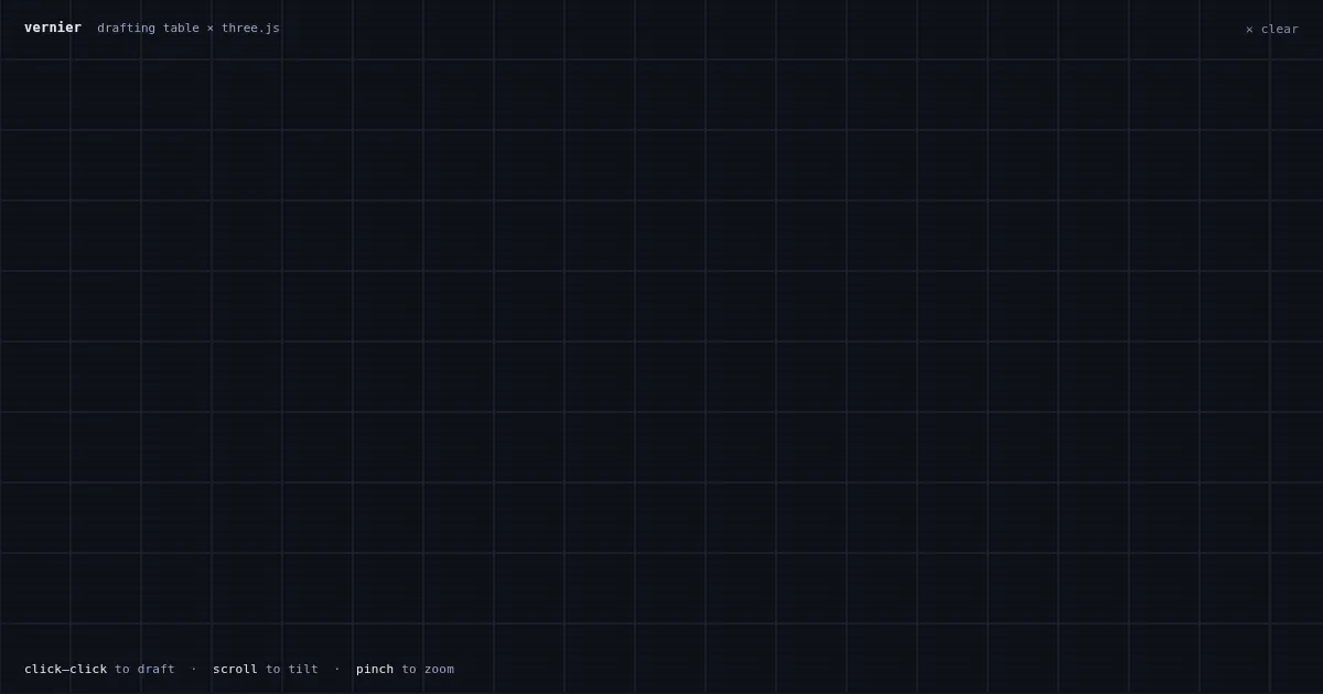 Screenshot of vernier gl