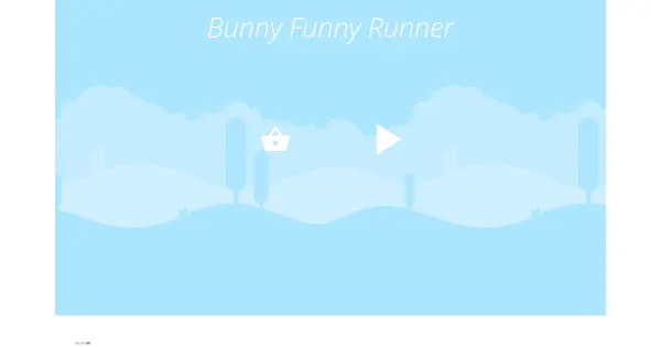 Screenshot of bunny funny runner