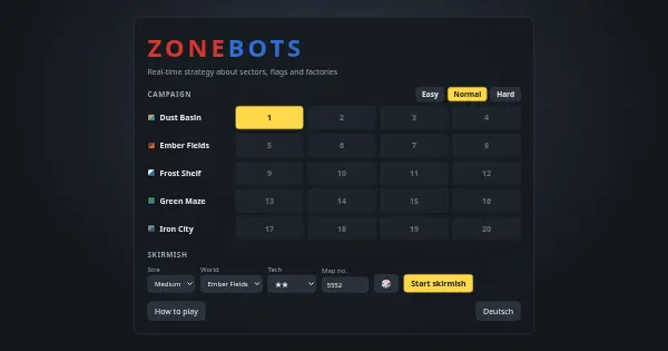 Screenshot of zonebots