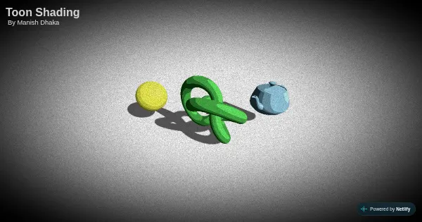Screenshot of Toon Shading