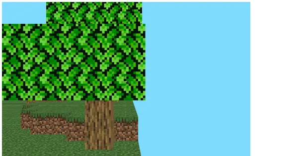 Screenshot of minecraft clone 1