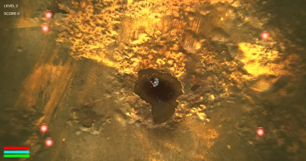 Screenshot of mars defense