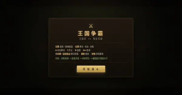 Screenshot of kingdom rts