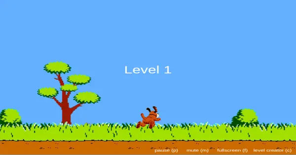 Screenshot of DuckHunt JS