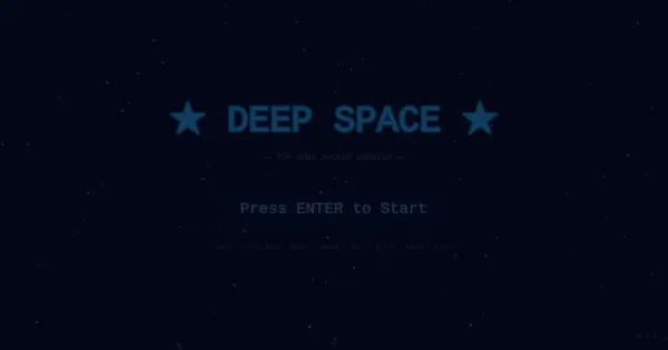 Screenshot of deep space