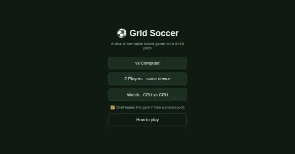 Screenshot of idk soccer