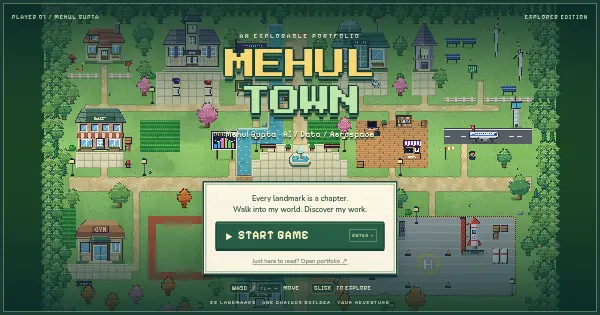 Screenshot of mgupta646.github.io