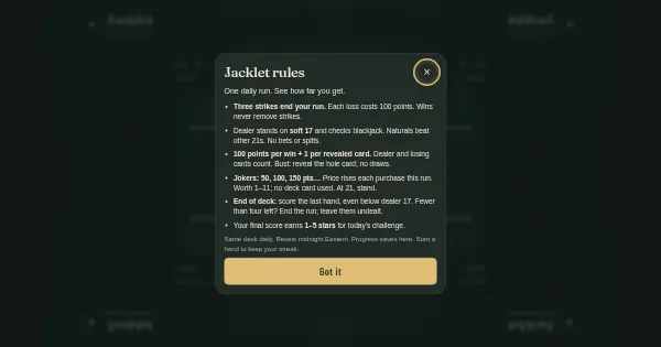 Screenshot of jacklet