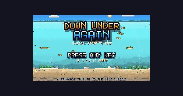 Screenshot of DownUnderAgain