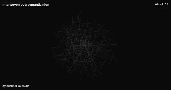 Screenshot of interwoven oversemantization