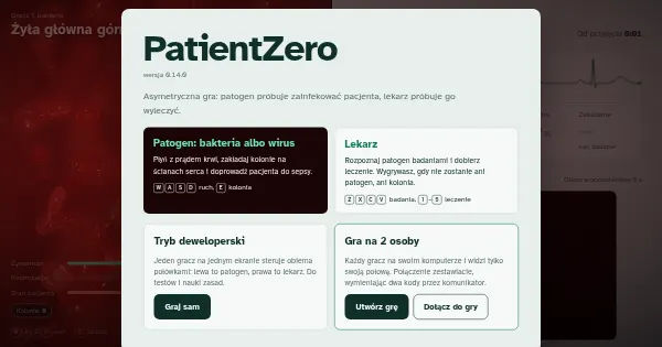Screenshot of PatientZero