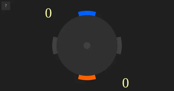 Screenshot of cpong