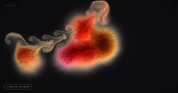 Screenshot of inkfall