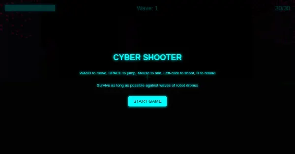Screenshot of vibe fps