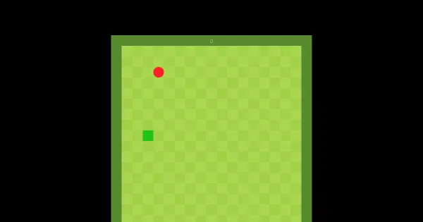 Screenshot of p5 snake game