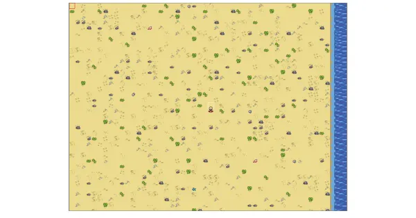 Screenshot of ggj 2021 beachhobo