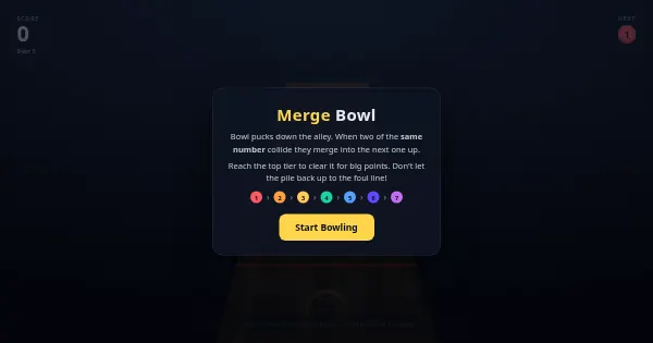 Screenshot of game merge 101