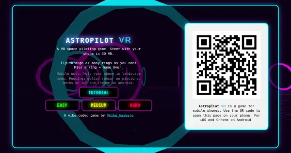 Screenshot of astropilot vr