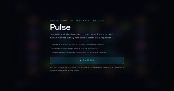 Screenshot of pulse
