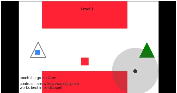 Screenshot of js13k 2019 game