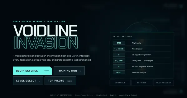 Screenshot of Voidling Invasion
