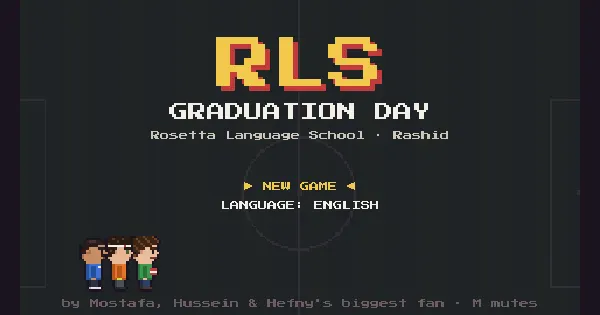 Screenshot of rls graduation day