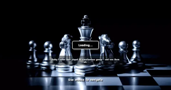 Screenshot of 3D Chess Game