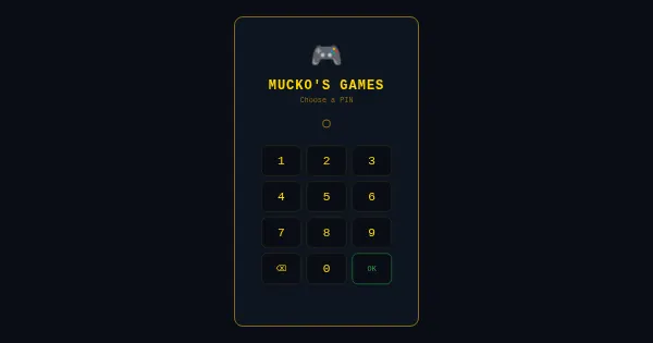 Screenshot of muckogames.github.io
