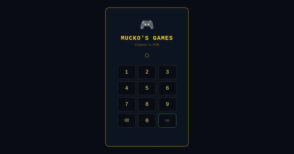 Screenshot of muckogames.github.io